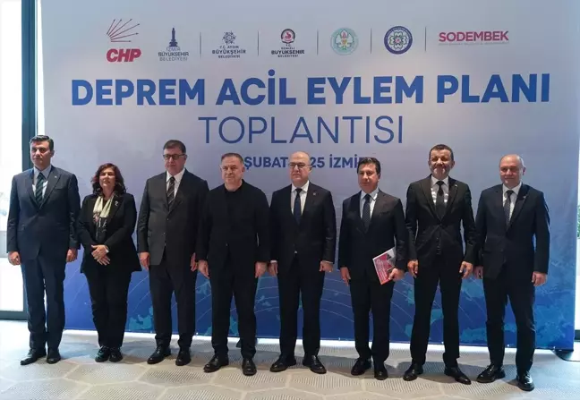 Ege Bölgesi'nde Deprem Acil Eylem Planı Toplantısı Yapıldı