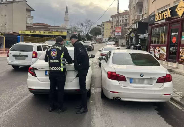 Sancaktepe'de Makas Atan Sürücüye 13 Bin 420 Lira Ceza