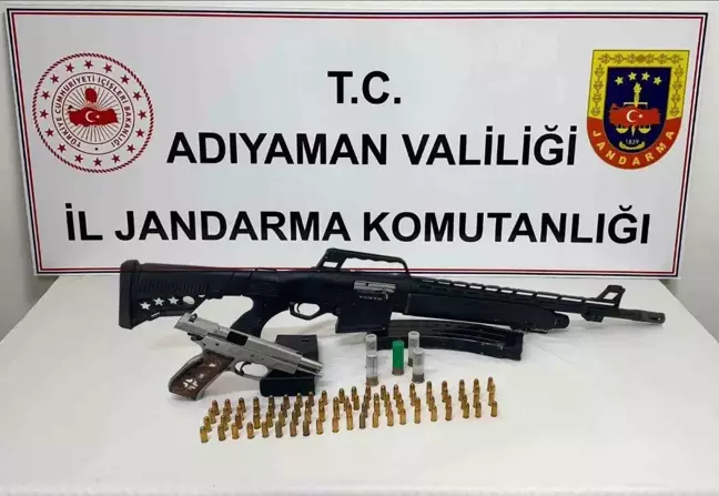 Adıyaman'da Jandarma Baskınında Silahlar ve Mermiler Ele Geçirildi