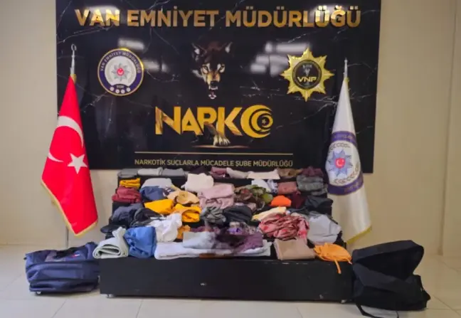 Van Havalimanı'nda 32 Kilogram Metamfetaminle Yakalanma
