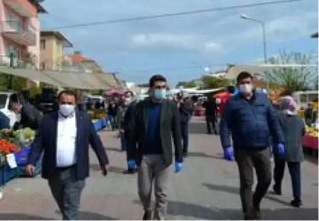 Bozdoğan Kaymakamı Ardıç, Salı Pazarı'nı denetledi