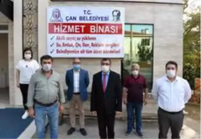 Çan'da Nadir Pazarbaşı ödeme noktası hizmete girdi