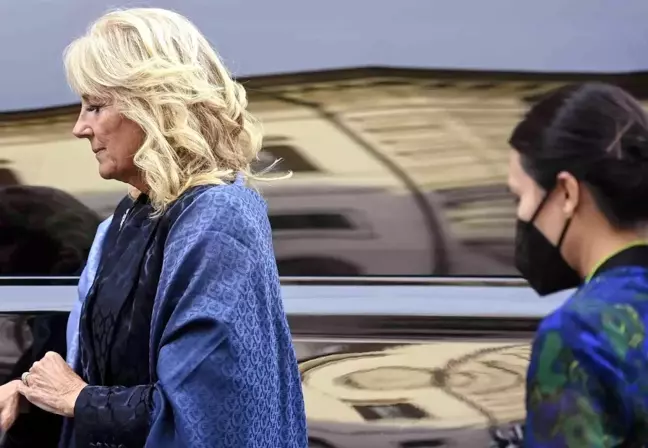 First Lady Jill Biden ve Brigitte Macron Roma'da bir araya geldi