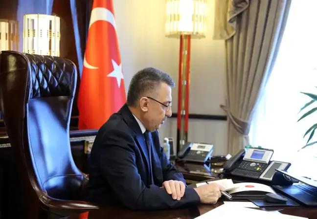 Cumhurbaşkanı Yardımcısı Oktay, Kazakistan Başbakanı Smailov ile telefonda görüştü