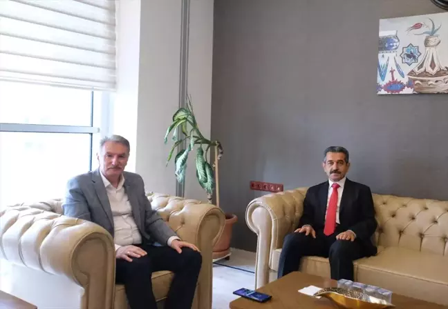 Kırklareli Valisi Birol Ekici, TMO Genel Müdürü Ahmet Güldal'ı kabul etti