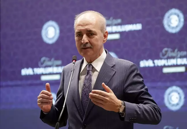 TBMM Başkanı Kurtulmuş, Trabzon'da Sivil Toplum Buluşması Programı'nda konuştu Açıklaması