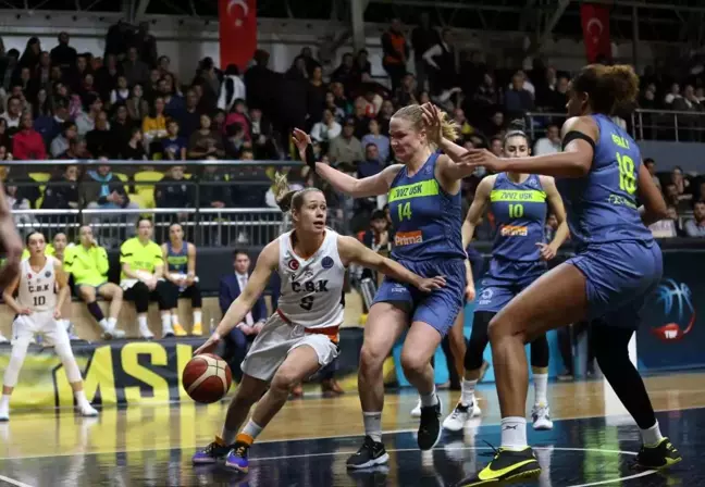 ÇBK Mersin, USK Prag'a mağlup olarak çeyrek finale yükseldi