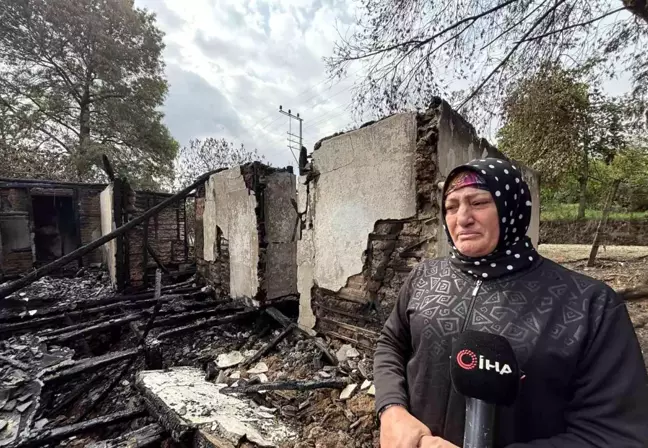 Acılı Anne Nagehan Denkler'in Evi Yangında Kül Oldu