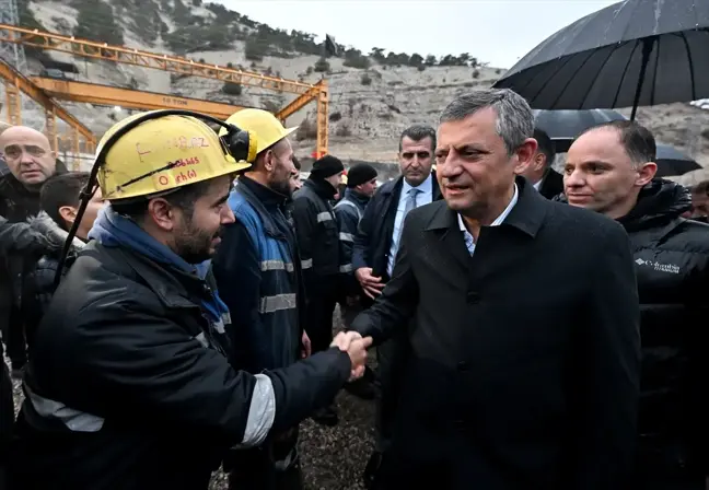 CHP Lideri Özgür Özel: Maden Özelleştirmesine Karşıyız