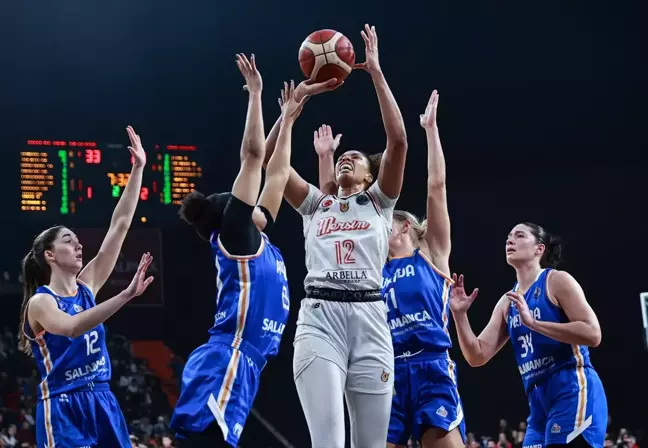 ÇİMSA ÇBK Mersin, FIBA Avrupa Ligi'nde İspanyol Ekibi Yendi