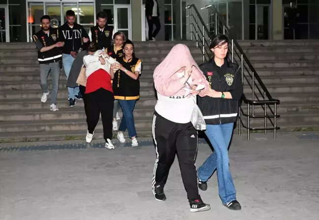 Edirne'de Fuhuş Operasyonunda 4 Şüpheli Tutuklandı