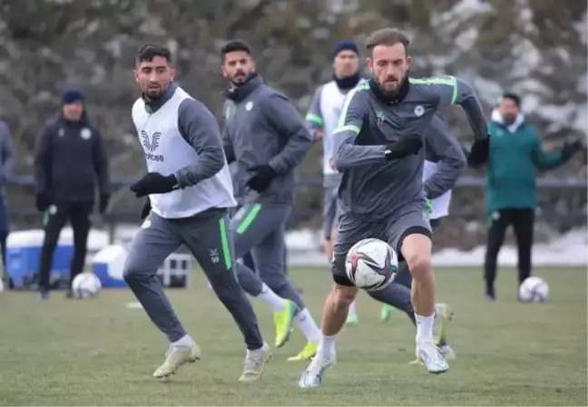 Konyaspor, Fenerbahçe maçı hazırlıklarını sürdürdü