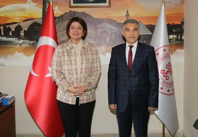 AK Parti Diyarbakır Milletvekili Suna Kepolu Ataman, bazı kurumlara ziyarette bulundu