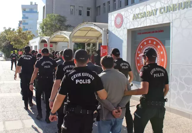 Aksaray Merkezli Narkoçelik-41 Operasyonu: 159 Gözaltı, 20 Tutuklama