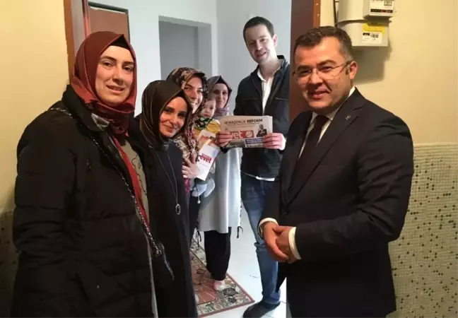 AK Parti'den Kalıcı Konutlarda Çalmadık Kapı Bırakmadı
