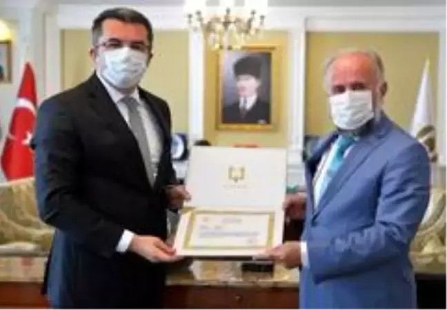 Son dakika haber! Müftü Sula'dan Vali Memiş'e veda ziyareti