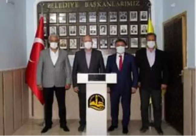 Başkan Çimen'den Bayburt Belediye Başkanı Pekmezci'ye ziyaret