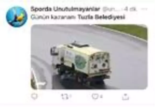 Tuzla Belediye Başkanından Hamilton'a temizlik aracı ile cevap: Bak işine kardeşim