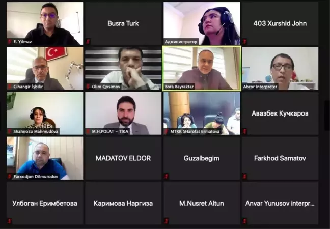AA ve TİKA iş birliğinde düzenlenen Özbek medya mensuplarına yönelik eğitim başladı