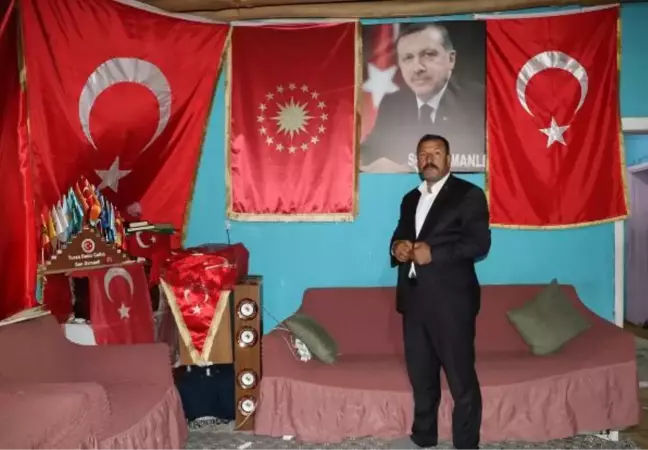 VANLI TURAN DENİZ'İN BAYRAK VE VATAN SEVGİSİ