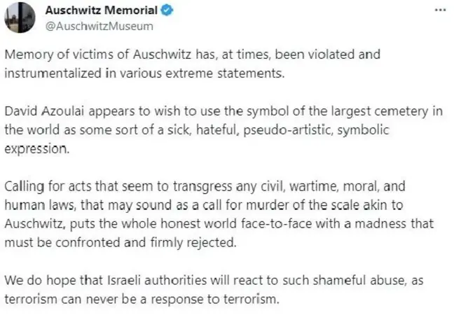 İsrail Konsey Başkanı Auschwitz Müzesi'ne Dönüştürülmesini İstedi