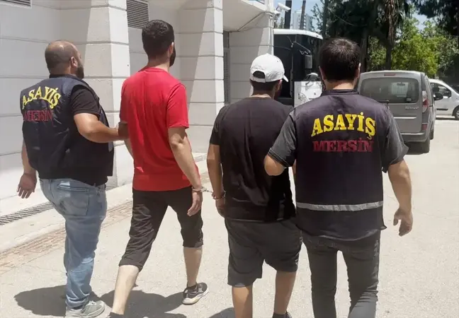 Mersin'de Otomobil Hırsızlığı Operasyonu: 2 Tutuklama