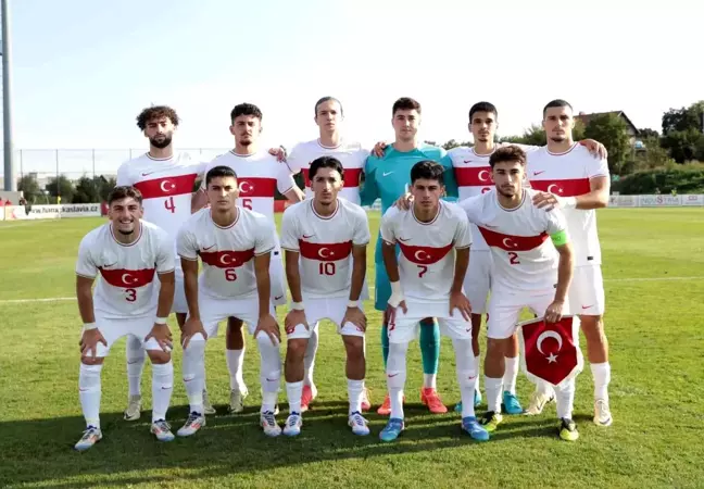 U20 Milli Futbol Takımı Çekya ile Berabere Kaldı