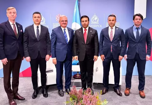 Ali Yerlikaya, Mustafa Serkan Sabanca'yı Interpol Delegeliği Seçiminde Tebrik Etti