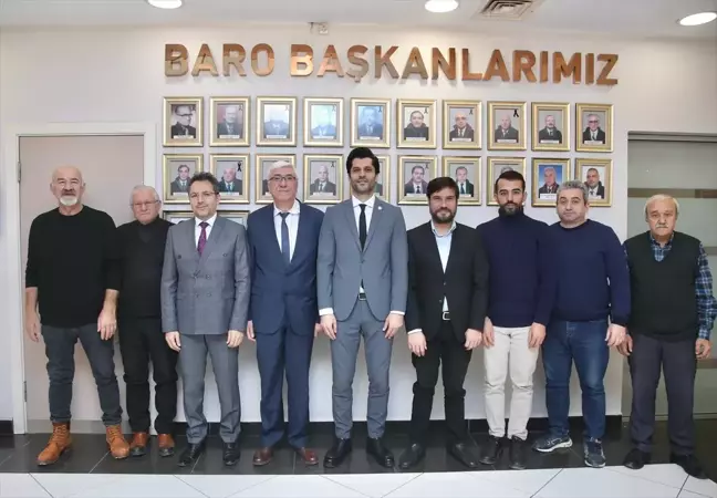 Sakarya Gazeteciler Birliği'nden Sakarya Barosu'na Ziyaret