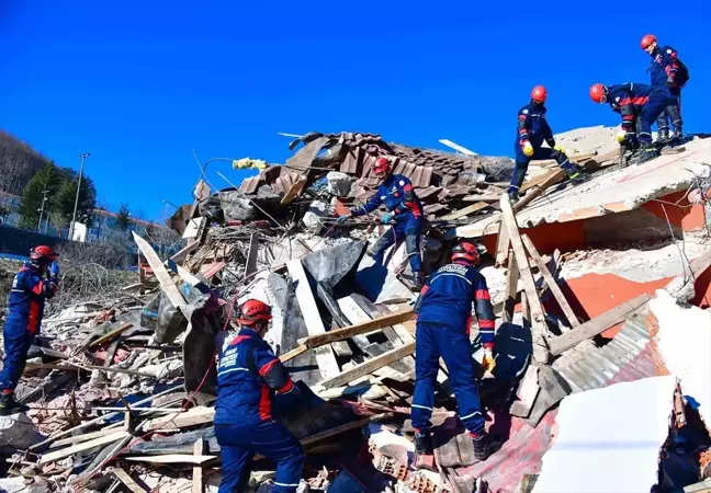 Ordu'da Deprem Saha Tatbikatı Yapıldı