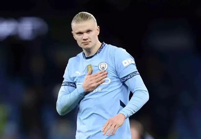 Manchester City, Erling Haaland ile 2034'e kadar sözleşme uzattı