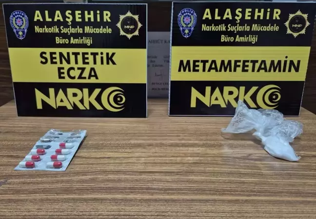 Alaşehir'de Uyuşturucuyla Yakalanan Şüpheli Tutuklandı