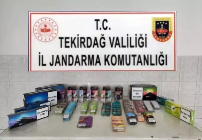 Çorlu'da Kaçak Sigara Operasyonu: 1 Gözaltı