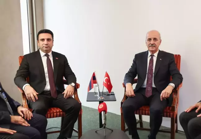 TBMM Başkanı Kurtulmuş, Umman ve Ermenistan Meclis Başkanları ile Görüştü