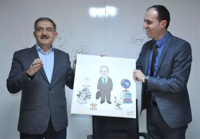 Rektör Şahin, Üniversite ve Sanatı Anlattı