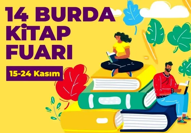 14 Burda'da kitap fuarı başlıyor
