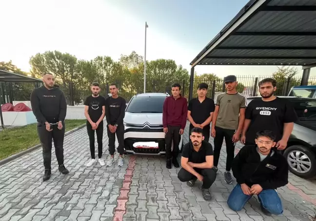 Tekirdağ'da 8 kaçak göçmen yakalandı