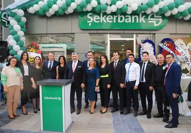 Şekerbank'ın Kayseri'deki yeni şubesi hizmete girdi