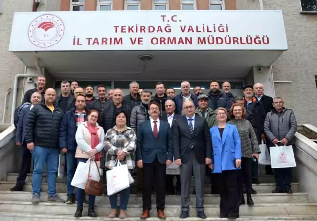 Tekirdağ'da Çiftçilere Suyun Önemi Anlatıldı