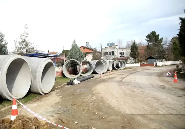 Gölkent'e Dev Yağmursuyu Hattı Montajı Sürüyor