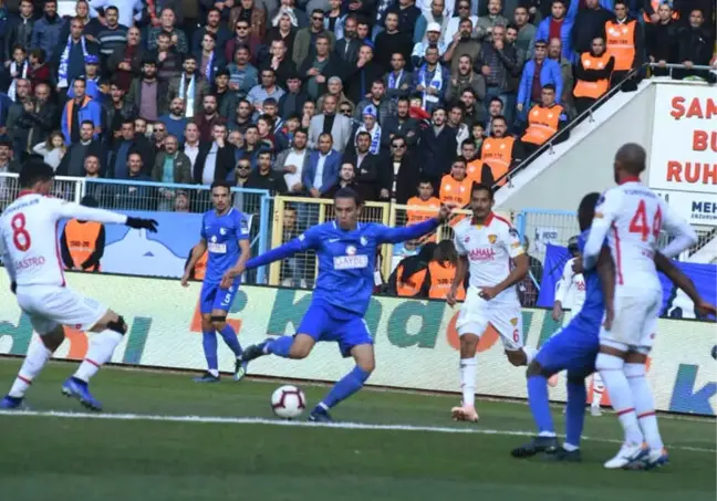 Erzurum'da İlk Yarıda Tek Gol
