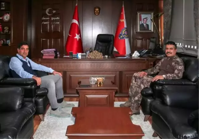 Ünal karaman'dan trabzon il emniyet müdürü alper'e ziyaret