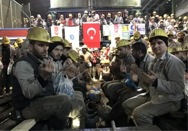 Dünya Madenciler Günü'nde yerin altında mesai (2)