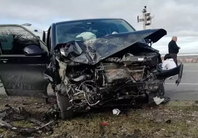 Burdur'da trafik kazası: 1 ölü, 4 yaralı
