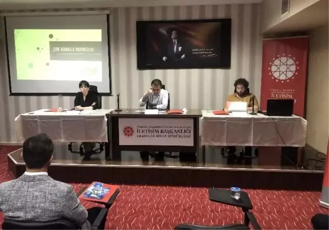 Erzincan'da yerel medya temsilcilerine 'çok kanallı yayıncılık' sunumu