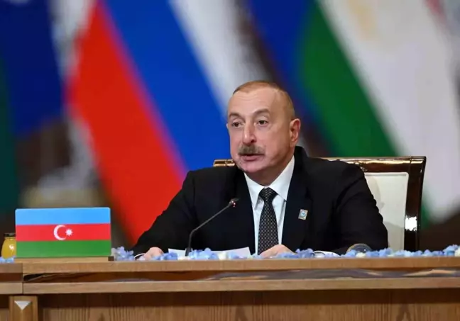 Azerbaycan Cumhurbaşkanı İlham Aliyev, ŞİÖ Zirvesi'nde taşıma kapasitesini artırmayı hedefliyor