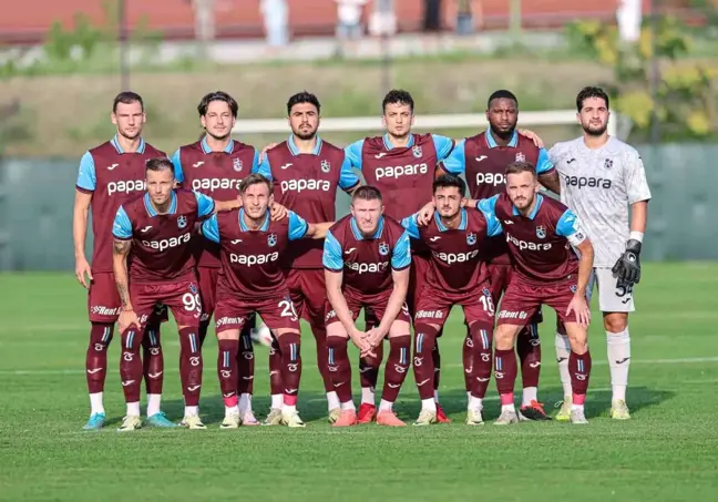 Trabzonspor Macaristan'da hazırlık maçında galip geldi