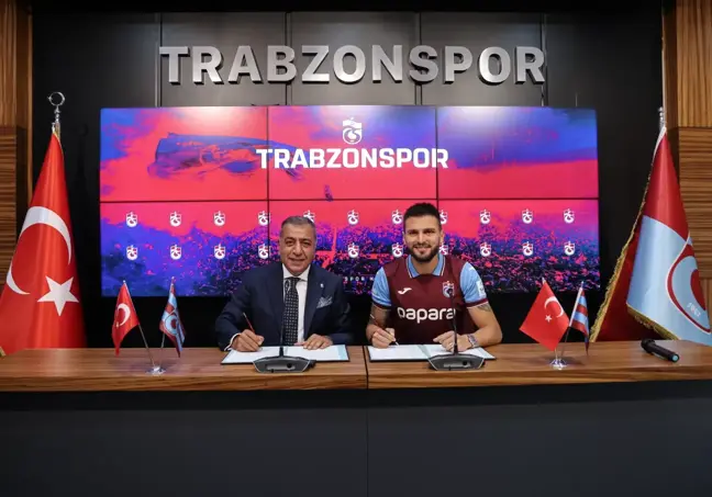 Trabzonspor, Okay Yokuşlu'yu kadrosuna kattı