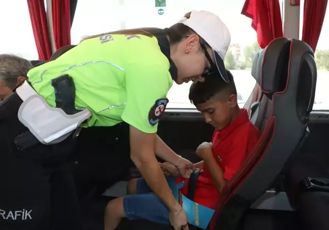 Adana'da Emniyet Kemeri Denetimi Yapıldı