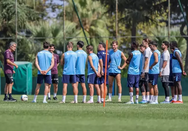 Trabzonspor, Beşiktaş maçı hazırlıklarına devam ediyor